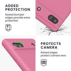 Google Pixel 6a Case – TPU Silicone Phone Cover with Soft Finish – Sweet Candy
