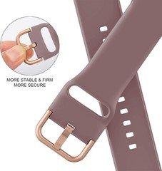 Soft Silicone Sport Band Compatible with Apple Watch 49mm 46mm 45mm 44mm 42mm 41