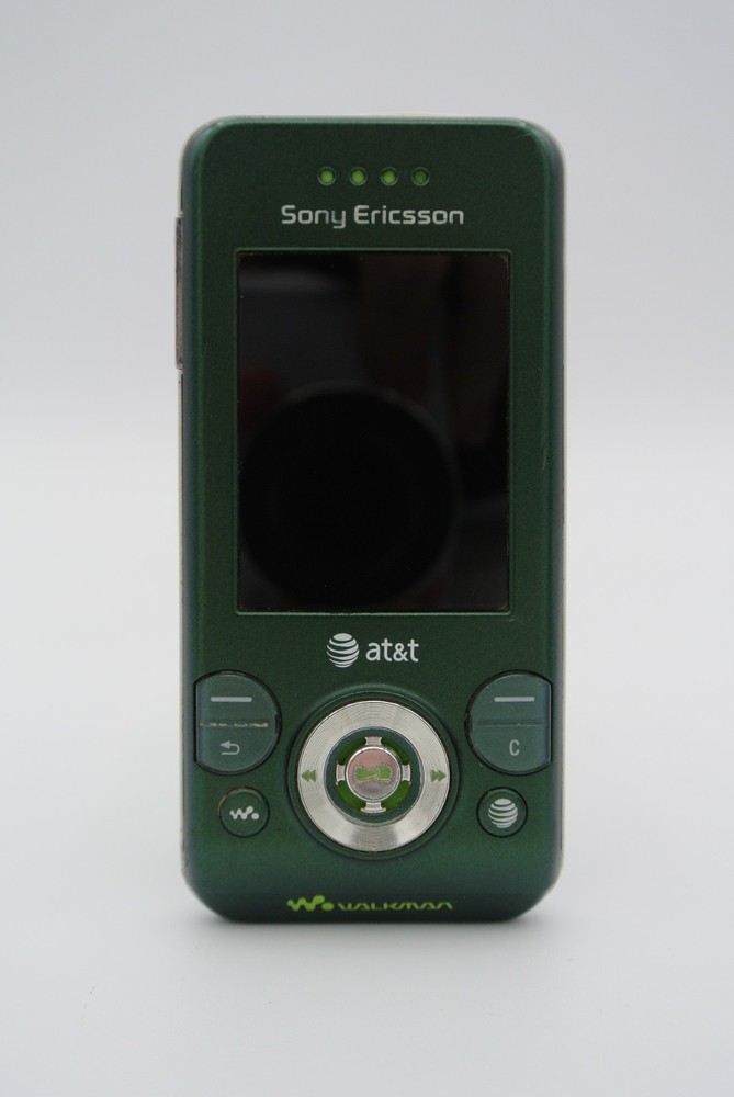 Sony Ericsson Walkman W580i Green (Untested/Not Working)