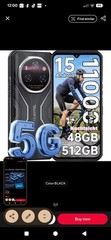 OUKITEL WP55 Pro 5G Rugged Phone 48GB RAM 512GB Android 15 11000mAh NFC Unlocked