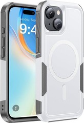 Magnetic for iPhone 14 Case & iPhone 13 Case Military-Grade Dual-Layer Shockproo