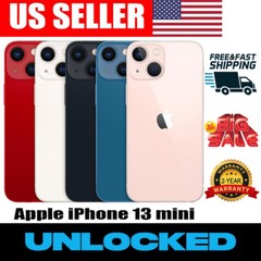 💯New in Sealed Box Apple iPhone 13 MINI 128/256GB A2481 USA Unlocked Smartphone