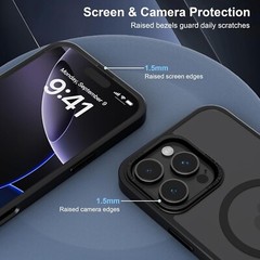 For iPhone 16 Pro Max 5G Case with Military Grade Drop and Shockproof Protection