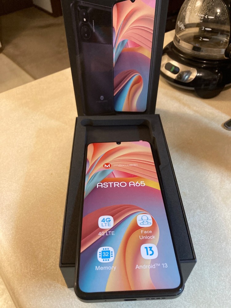 NEW MaxWest Astro A63 (MX-A63) 32GB (GSM Unlocked) Dual SIM Smartphone
