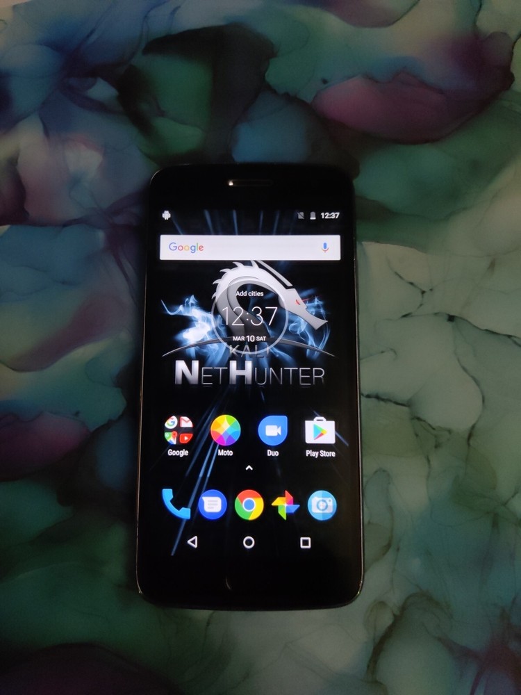 Rooted Motorola Moto G5 Plus 32GB W/Nethunter Ethical H@cking Cellphone