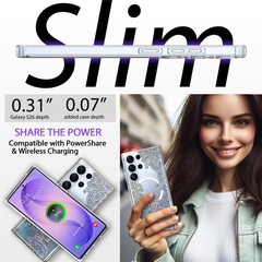 Magnetic Case for Samsung Galaxy S26 Ultra Cute Military Grade Protective Cover