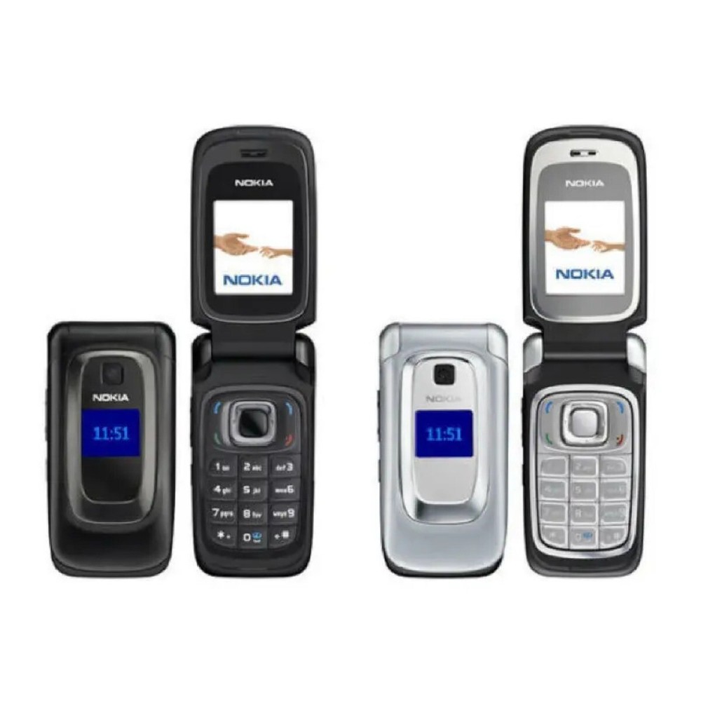 Nokia 6085 Phone 2G GSM 900/1800/1900/2100 Bluetooth Original Flip Cellphone