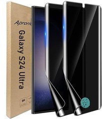 2 Pack Flexible Anti-Spy Screen Protector for Samsung Galaxy S24 Ultra 6.8 Inch