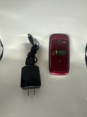 Doro Phone Easy 618 – Red (Unlocked) Cellular Phone RED Consumer Cellular TESTED
