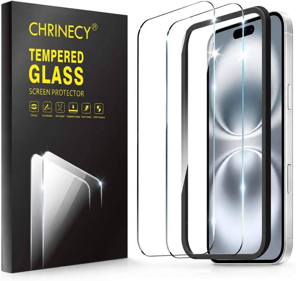 2PCS Screen Protector for iPhone 17 Tempered Glass Anti Scratch Bubble Free Case