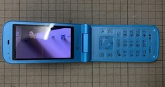 Softbank 202Sh Blue Mobile Japanese Flip phone Garakei Keitai Retro