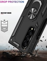 Samsung Galaxy Z Fold 3 Case with Kickstand Full Body Hard PC Stylish Shockproof