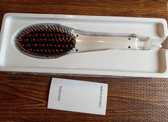 Hair Straightener Electric Paddle Brush