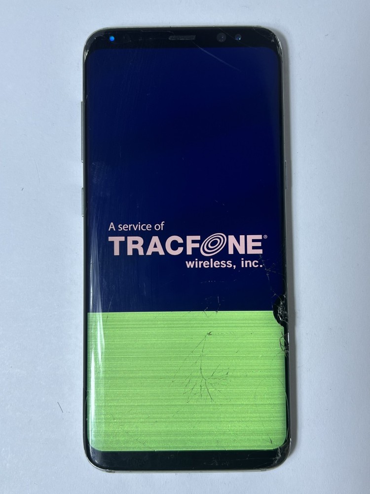 Samsung Galaxy S8 SM-G950U Tracfone 64GB Silver – For Parts or Repair As-IS READ