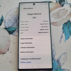 Samsung Galaxy NOTE 10 SM-N970U1 256GB 8GB RAM Unlocked Smartphone 6.3″ Black US