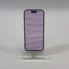 Broken Unlocked Apple iPhone 15 128GB 18.6.2 MTLW3LL/A Read