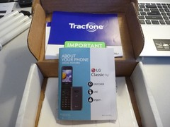 (USED) LG Classic Flip (L125DL) 8GB – Gray (TracFone) Flip Phone – With battery