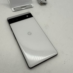 Google Pixel 6a – 128GB Chalk White – VERY GOOD! – (VERIZON) – C5:4
