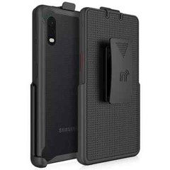 For Samsung Galaxy Xcover Pro Case with Belt Clip with Stand Shockproof Black