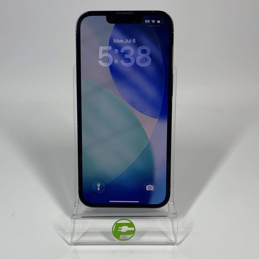 Broken Unlocked Apple iPhone 13 Pro 128GB 26.5 MLTT3LL/A Bad Batt