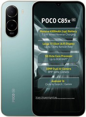 POCO C85x 5G (128 GB, 4 GB RAM, Green) Unisoc T8300 6.9″ Global Version.