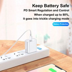 20W PD Super Fast Charger Wall Adapter Type-C Cable For Apple iPhone 14 13 12 11