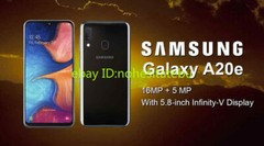 Unlocked Samsung Galaxy A20e A202F/DS 32GB+3GB Dual SIM Multicolor New Sealed