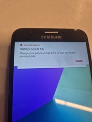 Samsung Galaxy J7 (2018) – Black (Unlocked) – SM-J737T1 Bad Cp, Crack