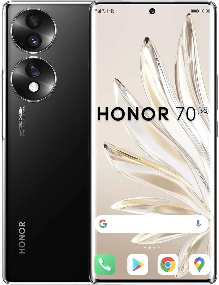Honor 70 FNE-NX9 128GB 5G Phone OLED Black Pristine Demo Unit READ DESCRIPTION