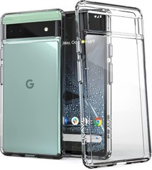 Clear Guard for Pixel 6a Case, Shockproof Clear Case for Google Pixel 6a