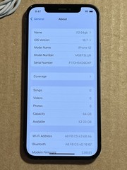 Apple iPhone 12 64GB Black Unlocked A2172 READ