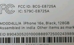 Apple iPhone 16e A3212 128GB MD0D4LL/A Black UNLOCKED ALL Carriers & Countries