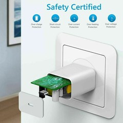 20W PD Wall Adapter Fast Power Charger USB-C 3ft Cable forApple iphone 14 13 12