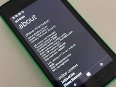 Nokia Lumia 530 Prototype – RM-1019 – Green – Ultra Rare mobile phone