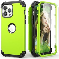 iPhone 14 Pro Max Case Heavy Duty Hybrid Shockproof Bumper Durable Phone Cover