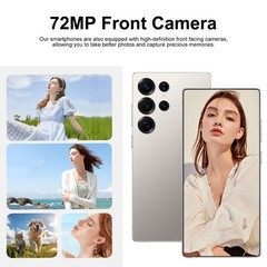 I25 Ultra 7.3 Inch Smartphone tylus 4+64G Real 4G Android 12 Mobile Phone