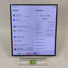Unlocked Samsung Galaxy Z Fold6 12GB RAM 256GB SM-F956U1 Silver Shadow