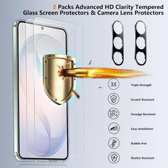Samsung Galaxy S26 Case, 10 FT Military Grade Drop Protection, Slim Fit Clear Ca