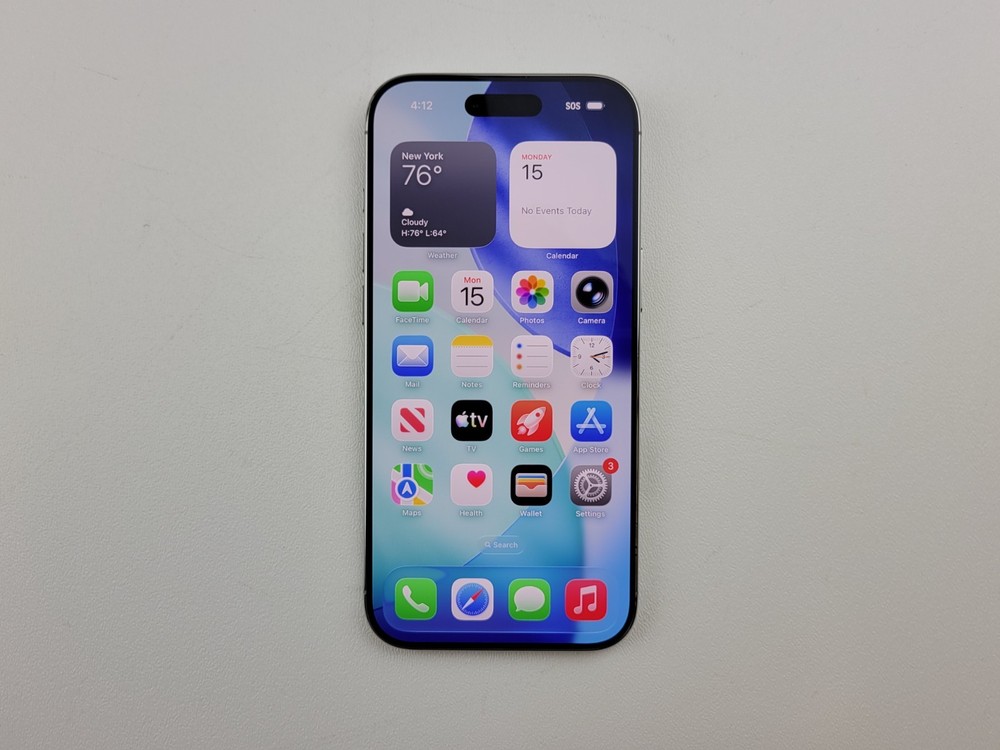 Apple iPhone (17) Air (A3260) 256GB – White (Wi-Fi Only) Smartphone – H7785