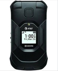 KYOCERA DURAXE EPIC E4830NC 16GB FLIP PHONE NO CAMERA BLACK AT&T UNLOCKED