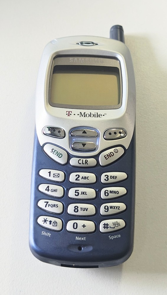 Samsung SGH-R225 / R225M – Blue and Silver ( T-Mobile ) Rare Phone