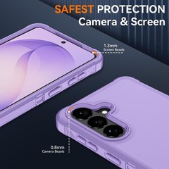 1. For Samsung Galaxy S26 Case HD Screen Protector 3-Layer Heavy Duty Cover 2.