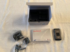 Samsung SCH-U320 HAVEN CDMA Flip Cell Phone Bundle Verizon with Box!
