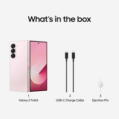 Galaxy Z Fold 6 PINK 256GB 12GB Ram for AT&T SM-F956U
