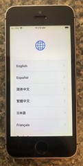 Apple iPhone SE – 32GB – Space Gray A1662 (Supports CDMA , GSM, LTE, UMTS)used