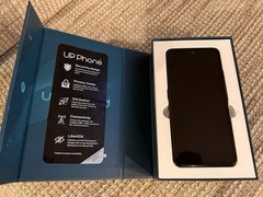 Unlocked UP01 Smartphone 256GB, Gray, Privacy-Enhanced, UP Privacy Phone