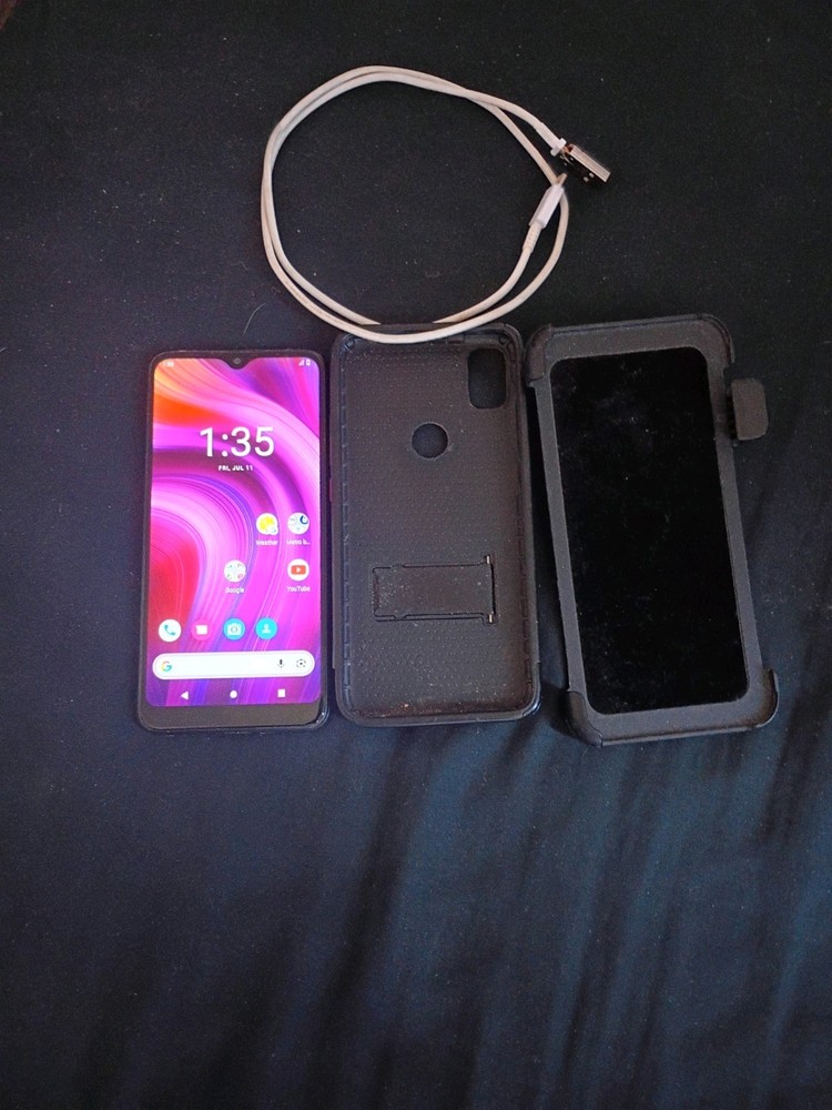 REVVL 4+ Black Smartphone 32GB T-Mobile Unlocked