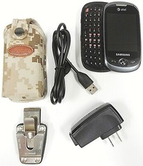 Samsung Flight 2 II SGH-A927 – Gray and Black ( AT&T ) Cellular Phone – Bundled