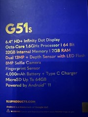 BLU G51s Green