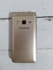 Original Samsung Galaxy Folder 2 G1650 Dual SIM Unlocked 16GB GOLD FLIP Phone